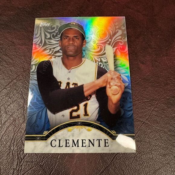 2017 walmart chrome legends roberto clemente #wse4 mint condition - Picture 2 of 4